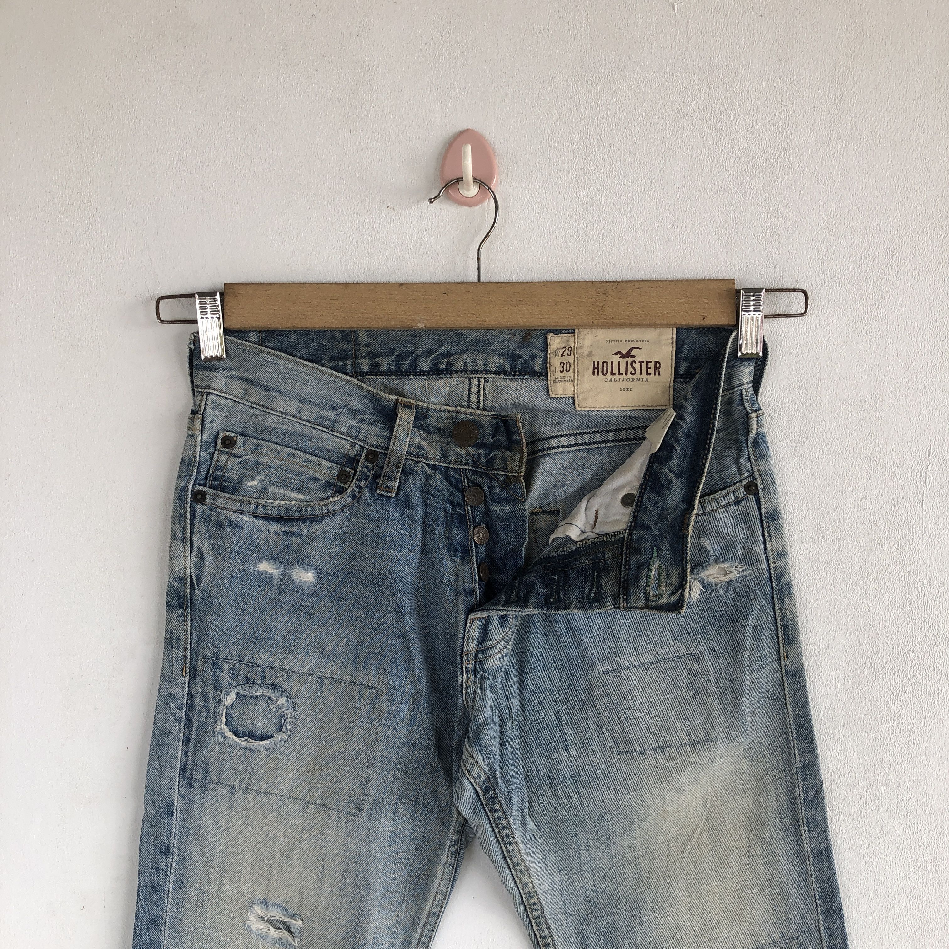 Japanese Brand × Jean Vintage Japanese Wide Leg Jeans Flare Boot Cut Baggy Denim Size 28" / US 6 / IT 42 - 6 Thumbnail
