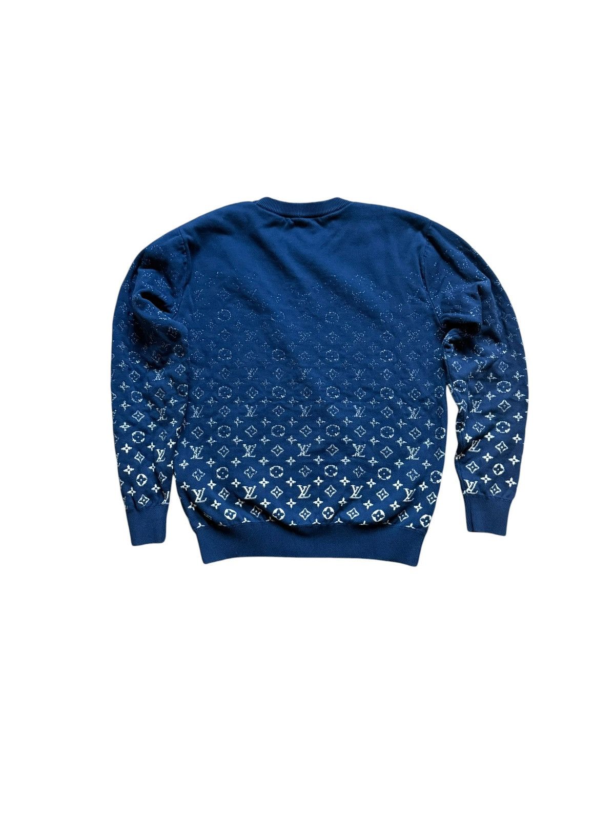 Louis Vuitton MONOGRAM KNIT CREWNECK SWEATSHIRT Size US S / EU 44-46 / 1 - 3 Thumbnail