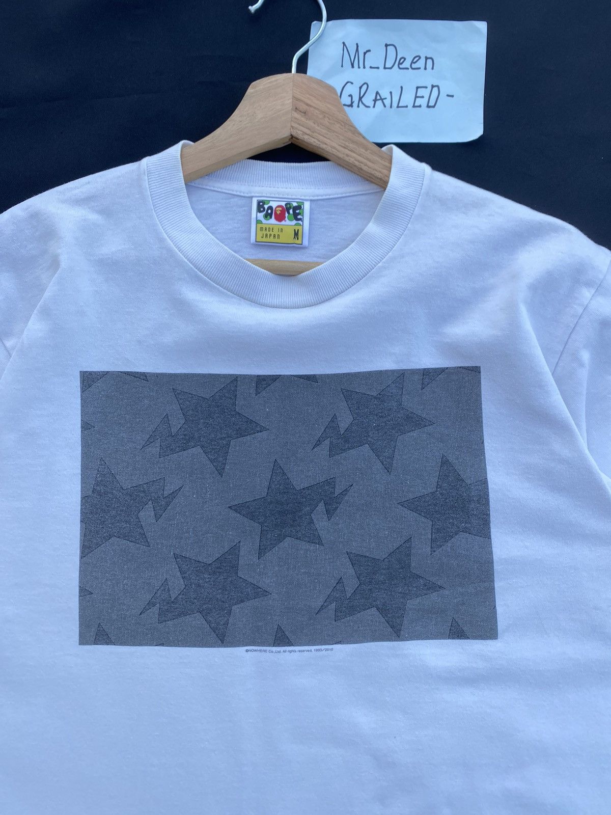 Bape Rare BAPE Sta Print Tshirt Size US M / EU 48-50 / 2 - 1 Thumbnail