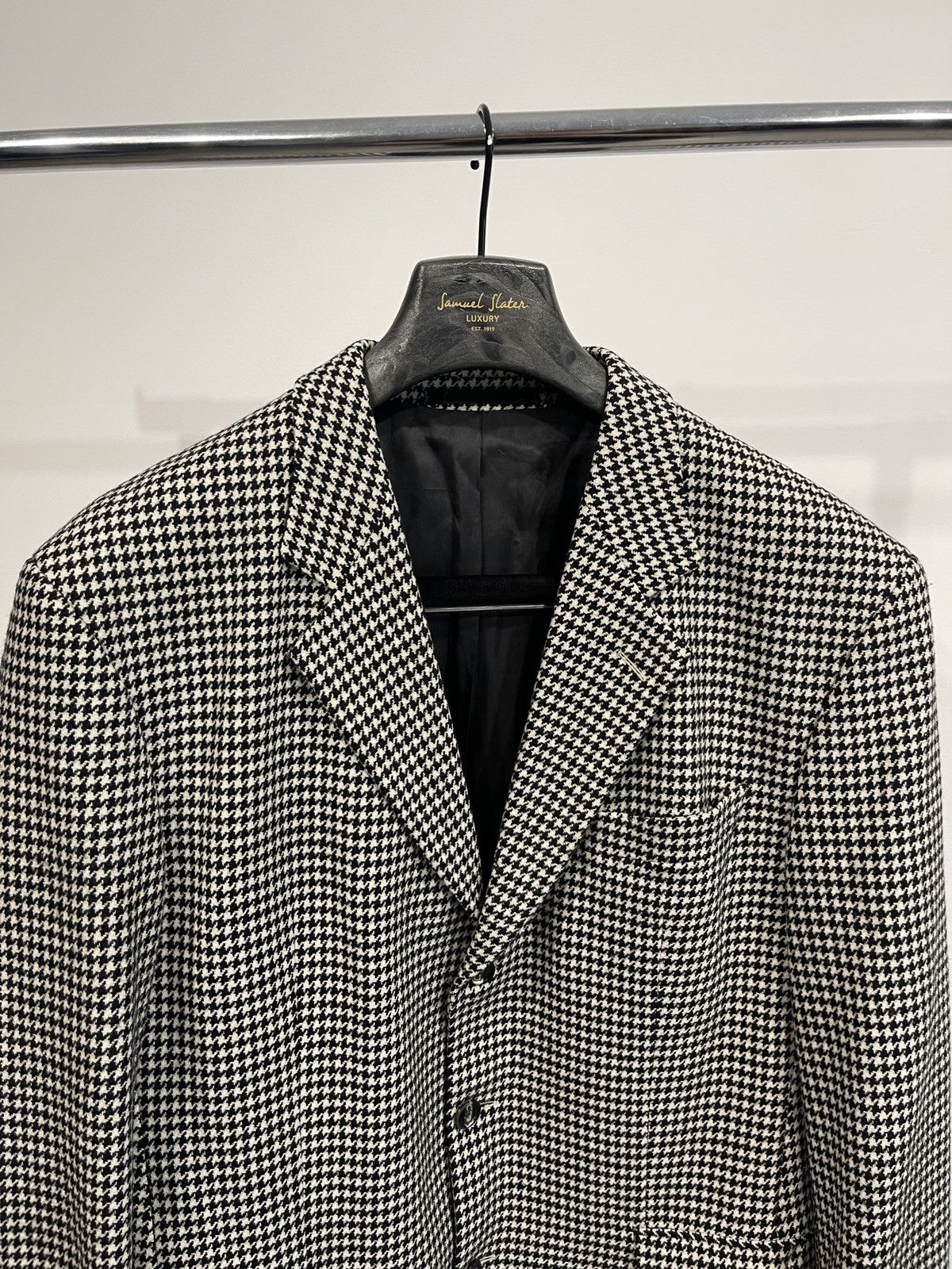 Hugo Boss Vintage cashmere wool blazer sport coat classic blazer XL Size 42R - 4 Thumbnail