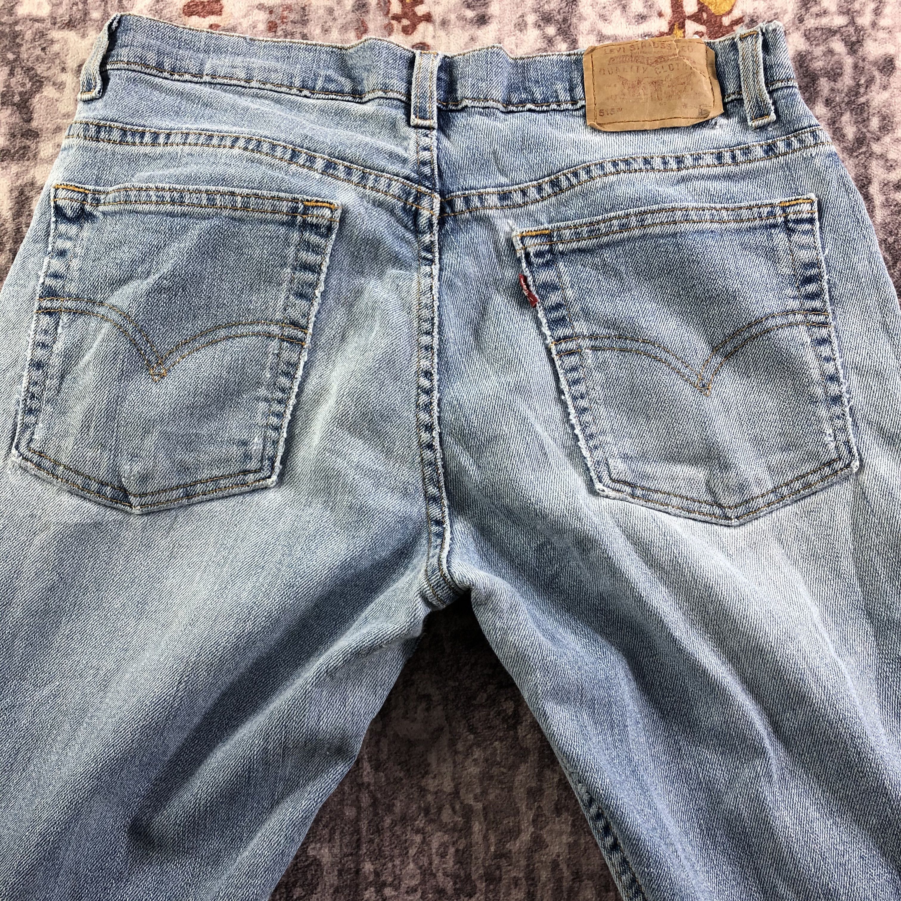 Levi's × Vintage 90s Vintage Blue Wash Levis 515 Jeans-JM3373 Size 30" / US 8 / IT 44 - 4 Thumbnail