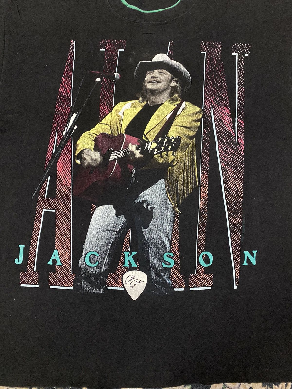 Band Tees Vintage Alan Jackson on Tour Size US XL / EU 56 / 4 - 4 Thumbnail