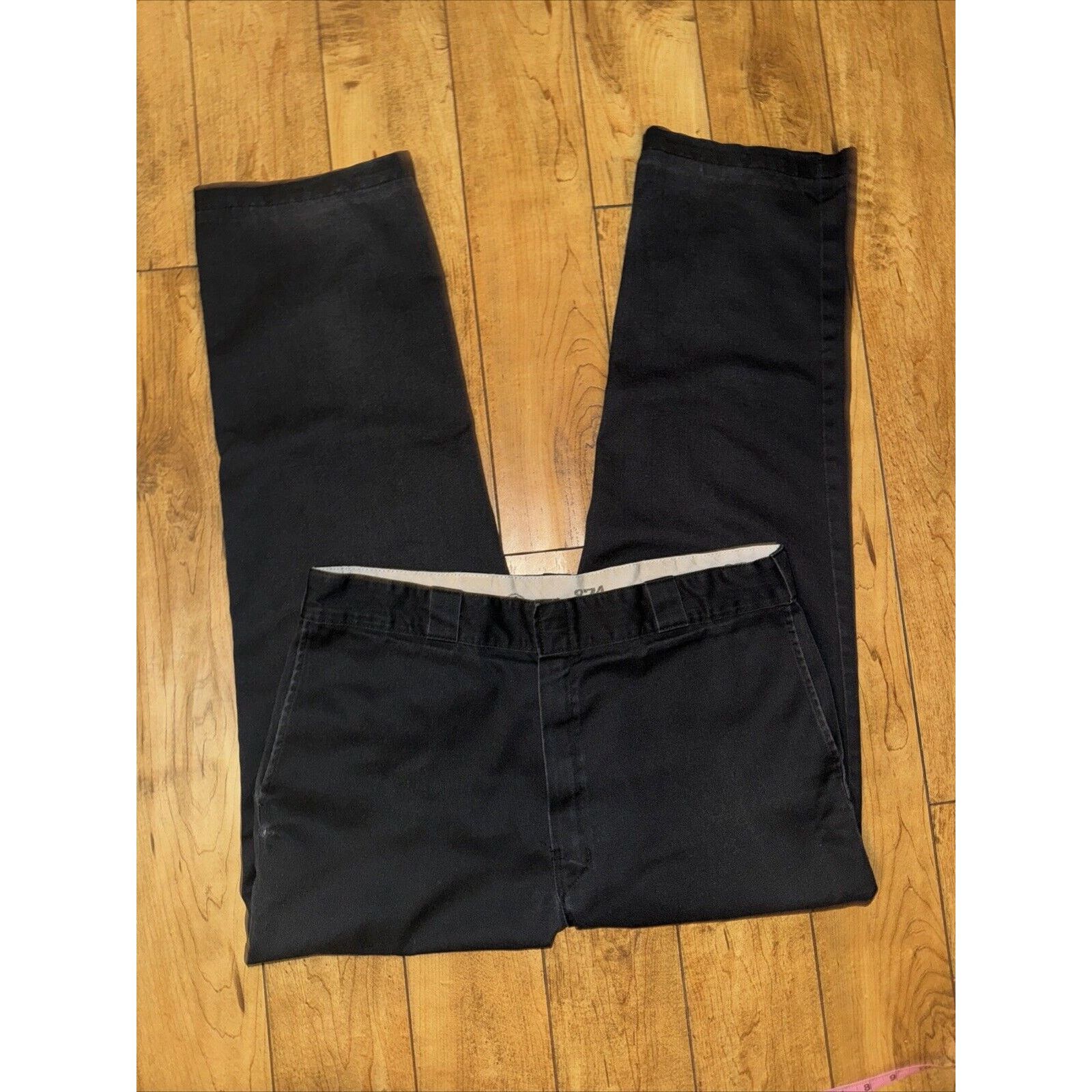 Dickies × Vintage Dickies 874 Original For Chino Pants Black 38x32 Size US 38 / EU 54 - 4 Thumbnail