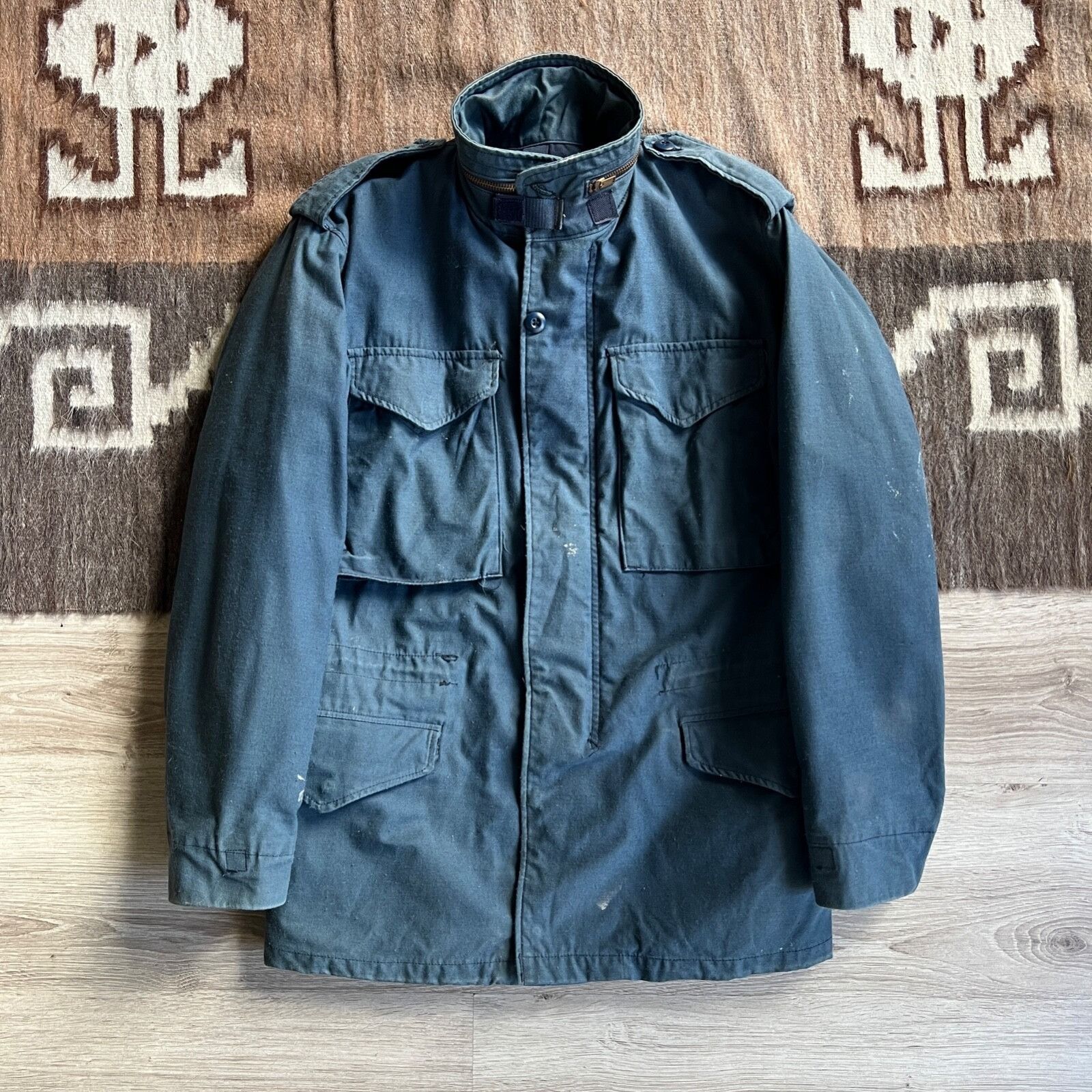 Alpha Industries Alpha Industries M 65 USA Made Vintage Scovill Jacket 8984AC Size US S / EU 44-46 / 1 - 1 Thumbnail