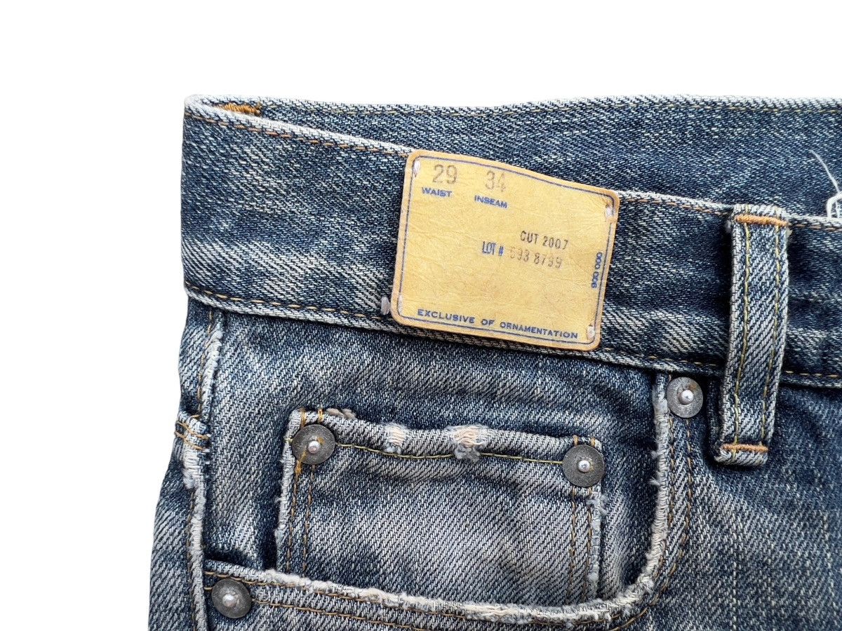 Vintage Vintage Rag Denim Distressed Rusty Denim Jeans 32x33.5 Size US 32 / EU 48 - 10 Thumbnail