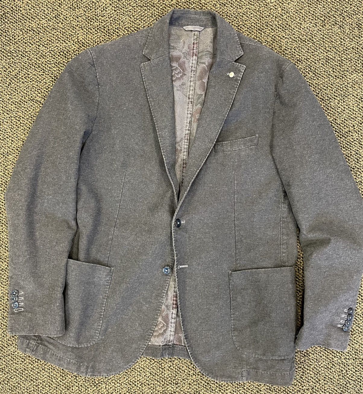 L.B.M. 1911 Twill Patch Pocket Jacket Size 46R - 1 Thumbnail