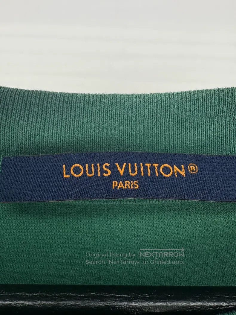 Louis Vuitton Louis Vuitton Green gradient full print short sleeve Size US M / EU 48-50 / 2 - 5 Thumbnail