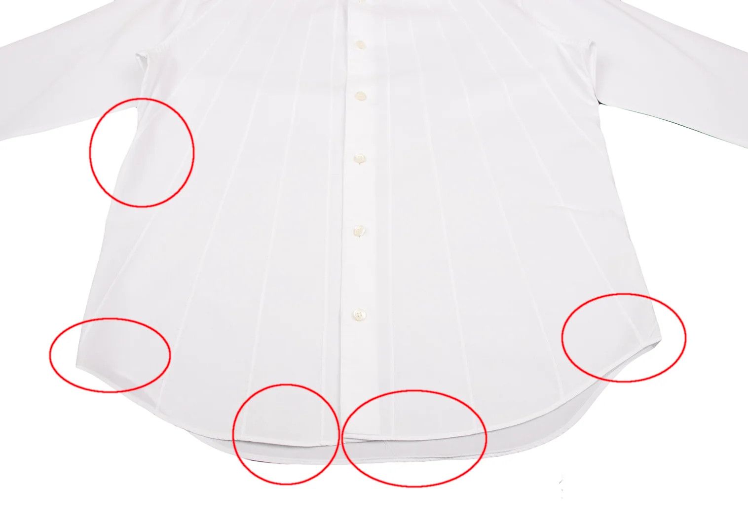 Issey Miyake Front Panel Design Long Sleeve Shirt in White Size US S / EU 44-46 / 1 - 10 Thumbnail