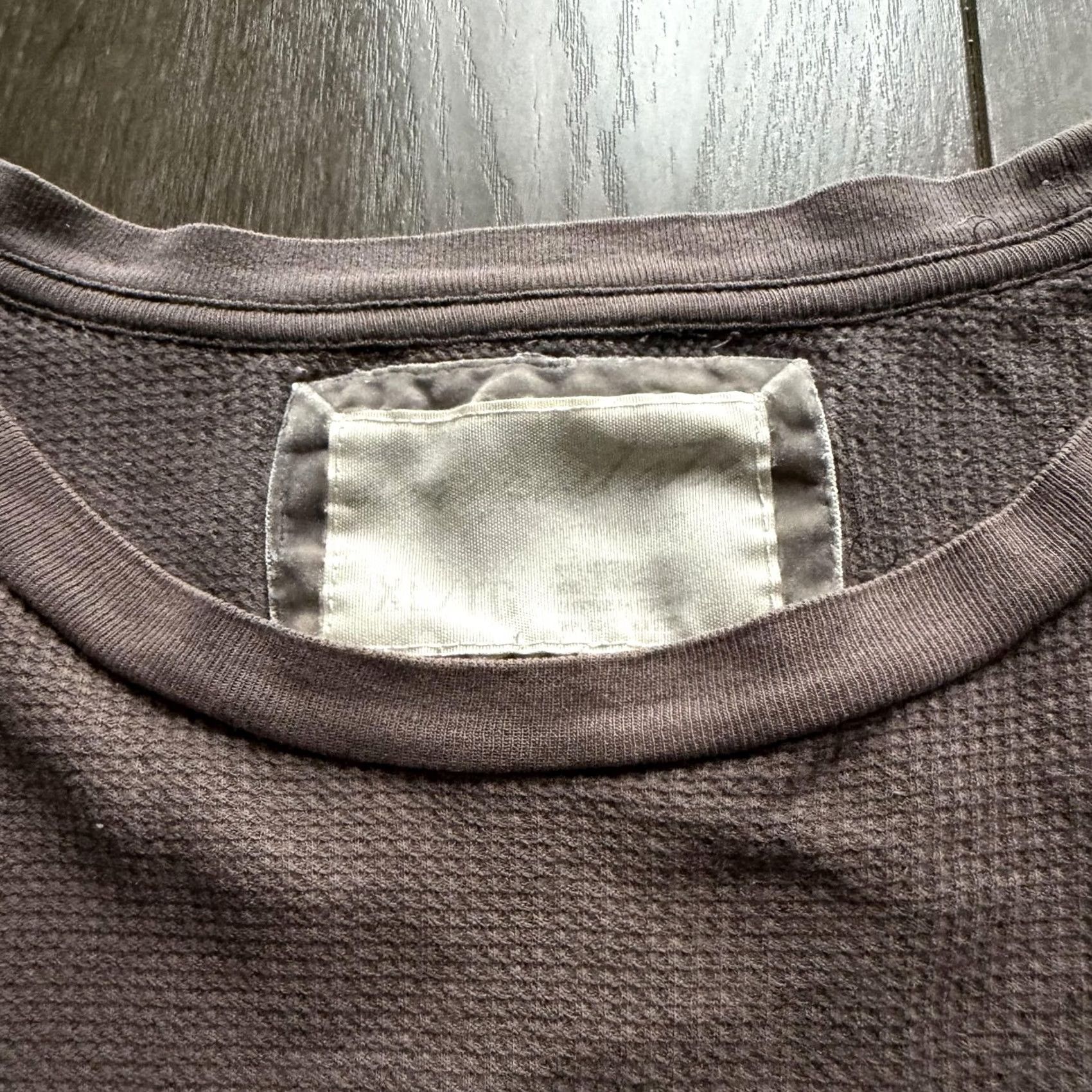 Vintage Y2K Aeropostale Thermal Shirt Womens XL Brown Waffle Knit 3/4 Sleeve Logo Top Size XL / US 12-14 / IT 48-50 - 6 Thumbnail