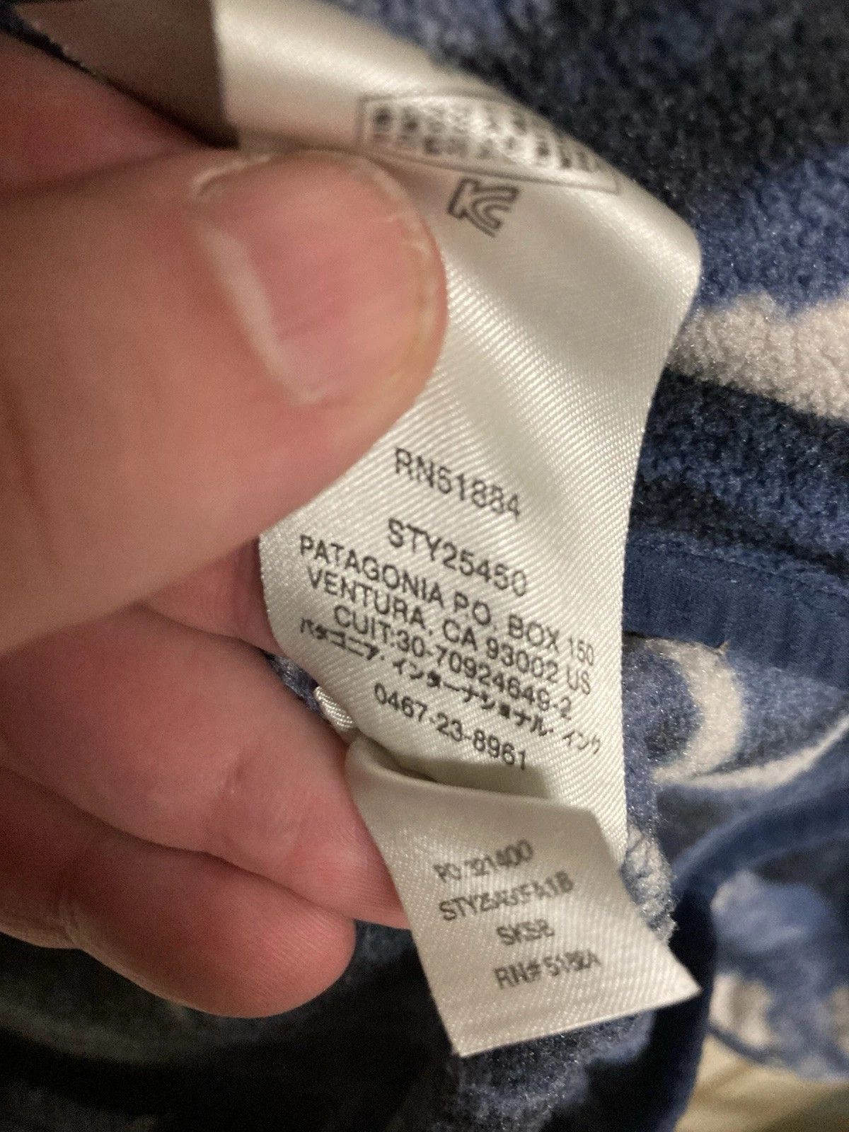 Patagonia Patagonia Synchilla Snap-T Pullover Fleece Blue Aztec Large Size US L / EU 52-54 / 3 - 5 Thumbnail