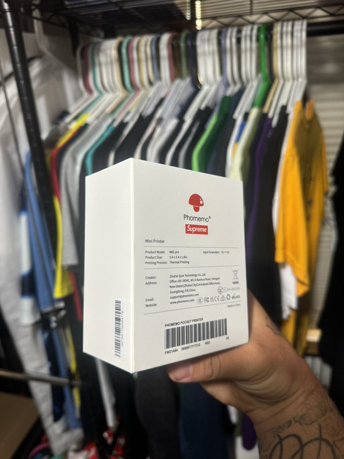 Supreme Supreme Phomemo Pocket Printer NIB Size ONE SIZE - 3 Thumbnail
