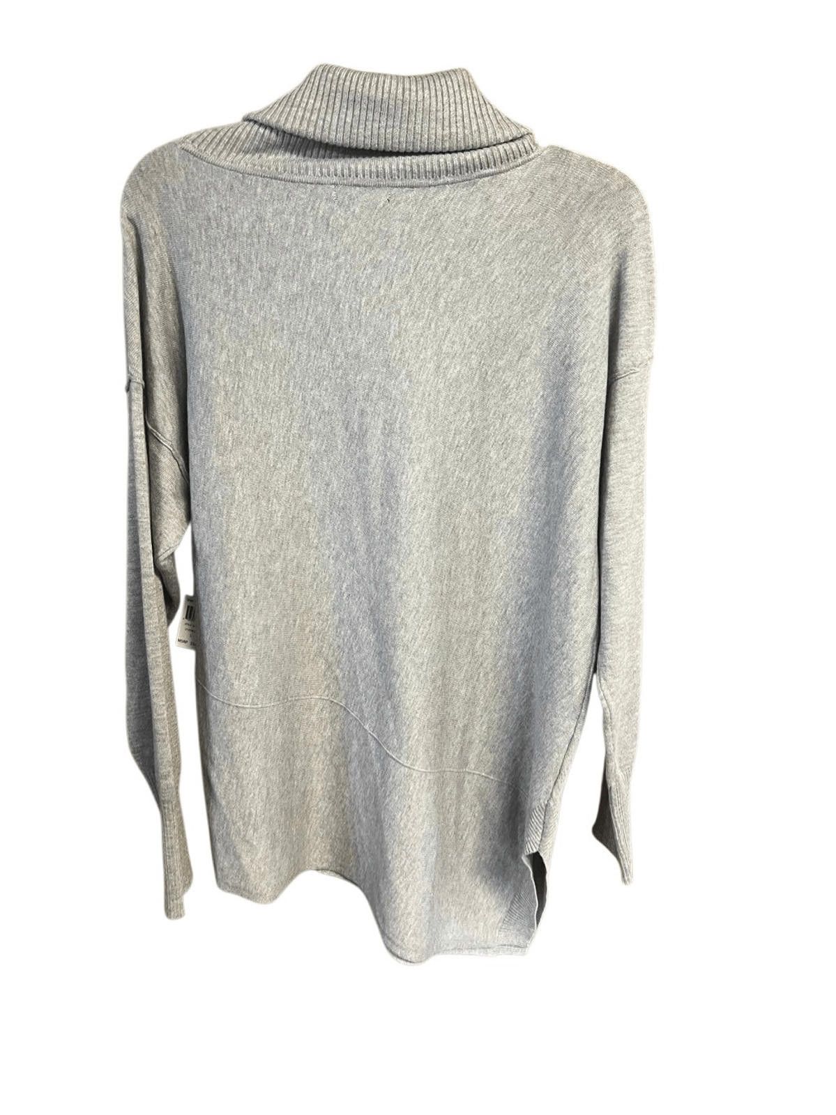Designer Verve Ami Cowneck Heather Gray Sweater Sz L NWT Size L / US 10 / IT 46 - 2 Thumbnail