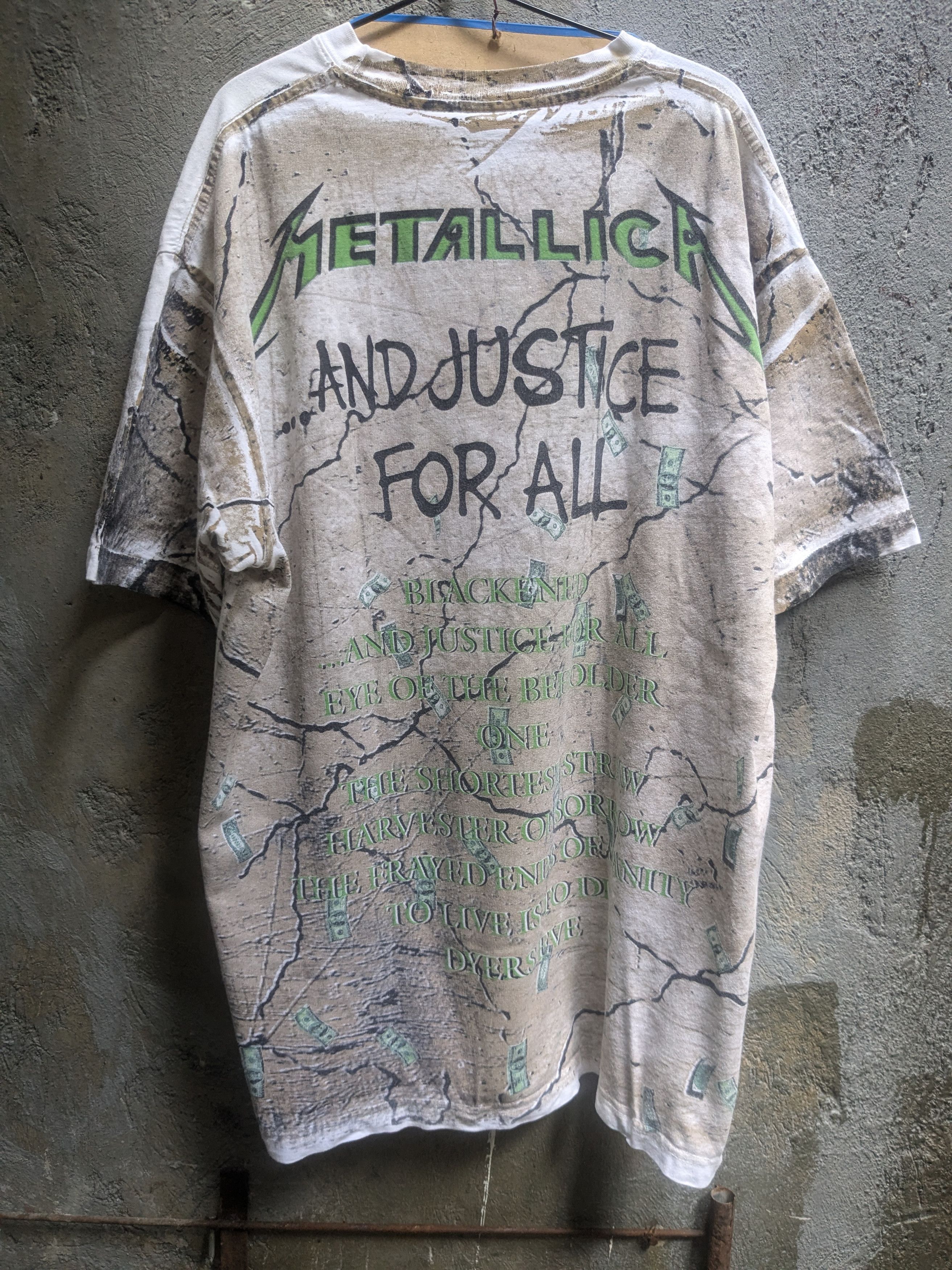 Metallica Metallica aop fullprint tshirt Size US XL / EU 56 / 4 - 2 Thumbnail