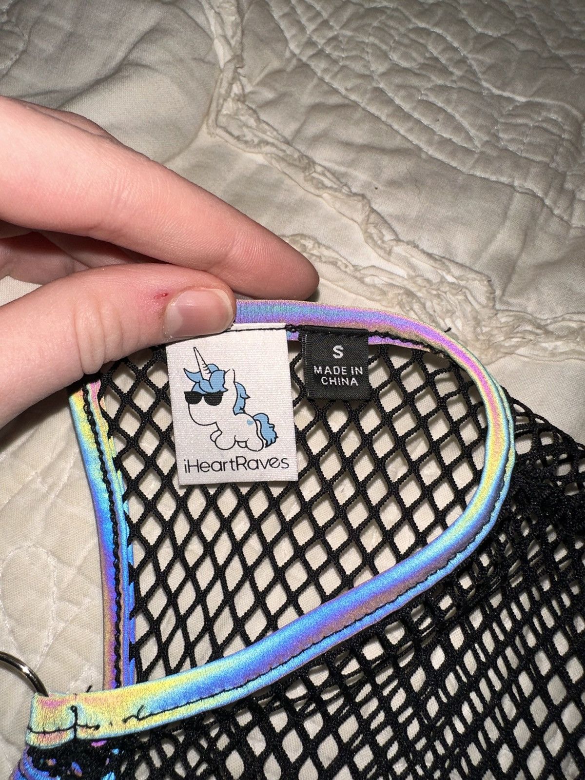 Other Fishnet Reflective Bodysuit Size S / US 4 / IT 40 - 4 Thumbnail