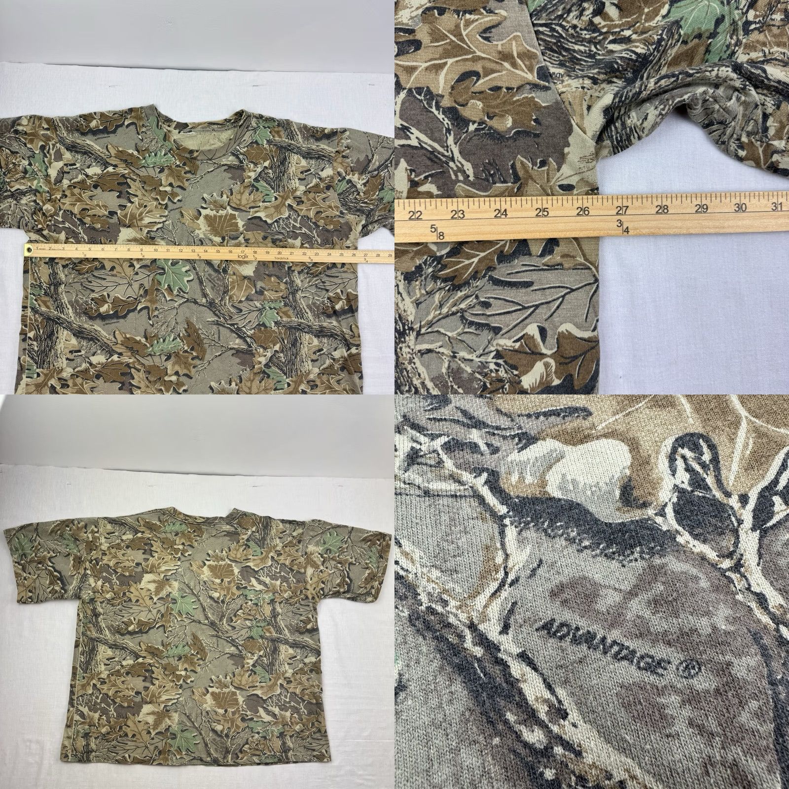 Walls VINTAGE Walls Camp Pocket T Shirt Adult XL Green Camouflage Hipster 90s Outdoor Nature Shirt Mens Size US XL / EU 56 / 4 - 8 Thumbnail