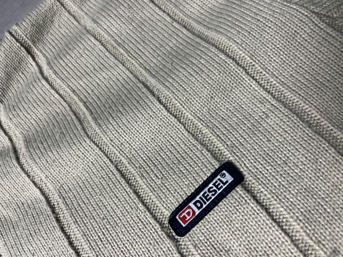 Diesel Vintage Diesel sweater 1/4 zip size XLarge Size US XL / EU 56 / 4 - 4 Thumbnail