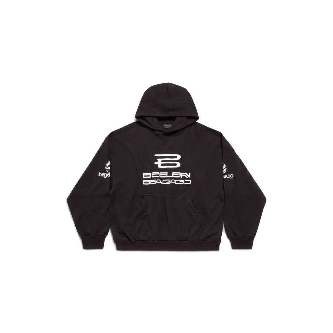 o1mt1gz0325 Al Generated Hoodie Medium in Black/White
