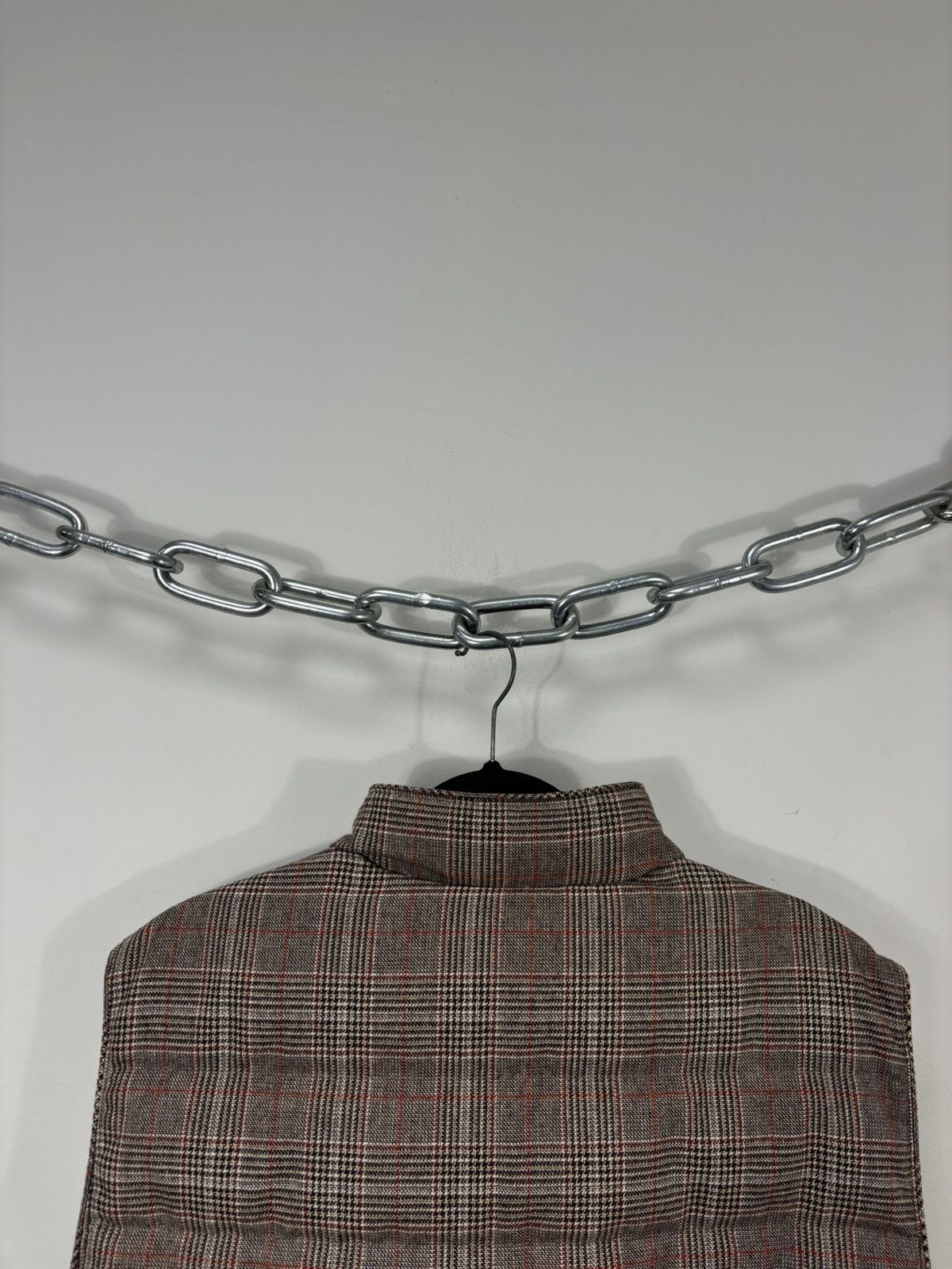 Strenstroms Stenstroms NWT Men’s Glen Check Padded Wool Down Vest Jacket Size US XXL / EU 58 / 5 - 23 Thumbnail