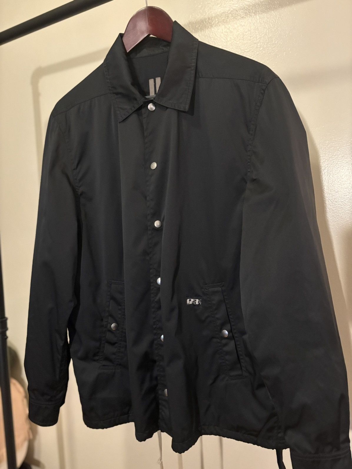 Rick Owens Drkshdw Black Shirt Jacket Size US S / EU 44-46 / 1 - 2 Thumbnail