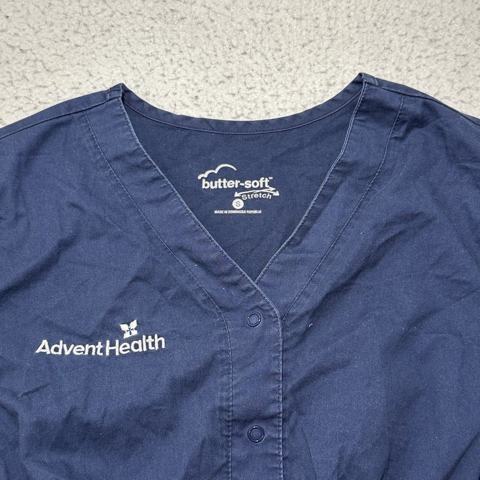 Other Butter Soft Stretch Small Advent Health Scrubs Work Shirt Size S / US 4 / IT 40 - 2 Thumbnail