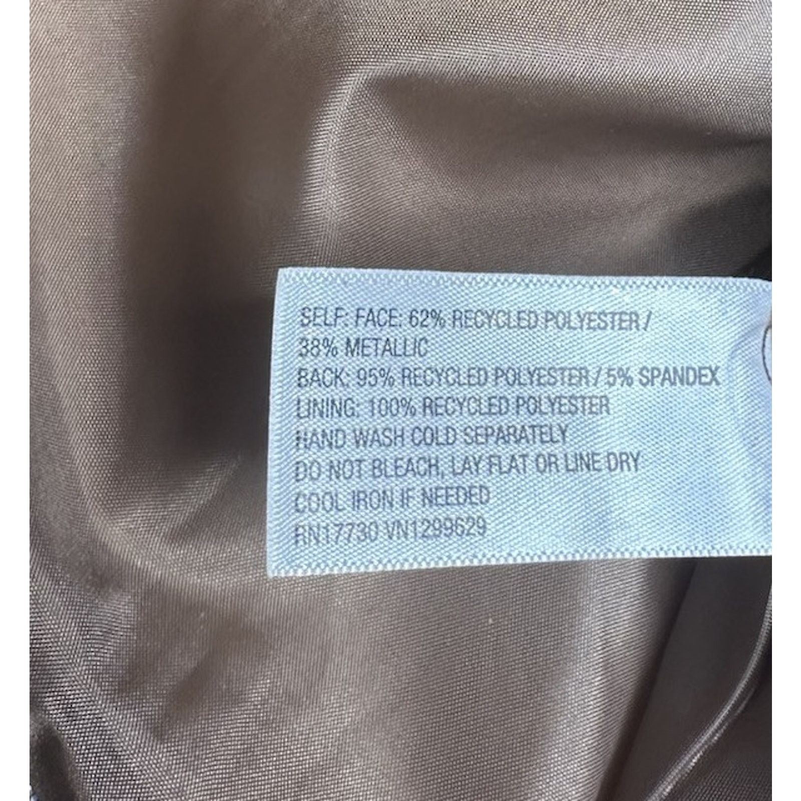 Other Wild Fable Womens XS Copper Gold Oversized Glitter Blazer Size XS / US 0-2 / IT 36-38 - 9 Thumbnail