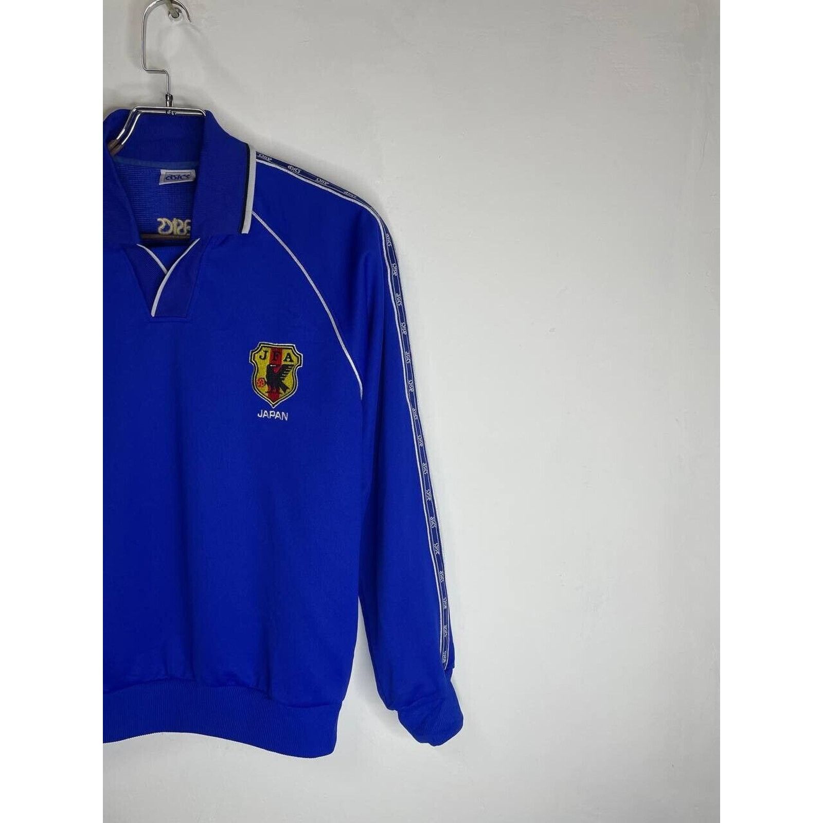 Asics × Vintage Vintage ASICS Japan National Team Sweatshirt Pullover Track Size US S / EU 44-46 / 1 - 4 Thumbnail
