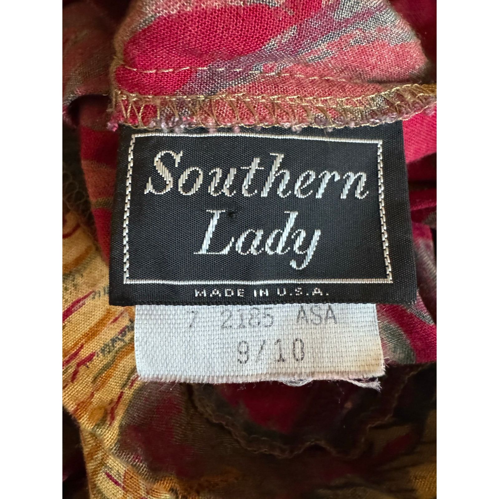 Other Vintage Southern Lady Safari Rayon Culottes Size 9/10 Size 32" / US 10 / IT 46 - 3 Thumbnail