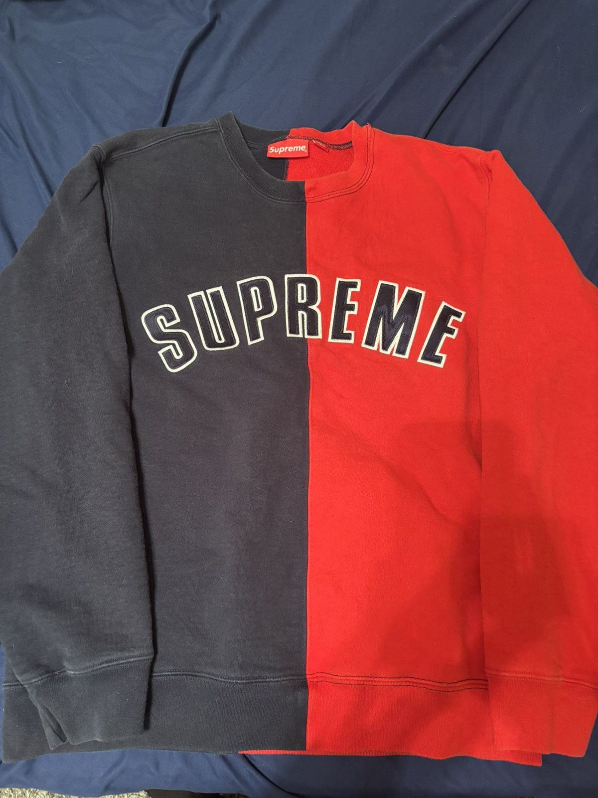 Supreme Supreme Split Crewneck Size US M / EU 48-50 / 2 - 1 Thumbnail