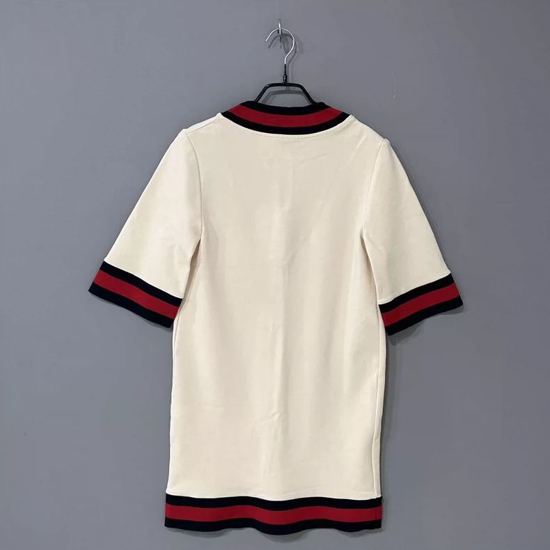 Gucci Gucci Classic webbing V-neck dress 2503-Nextarrow Size S / US 4 / IT 40 - 3 Thumbnail