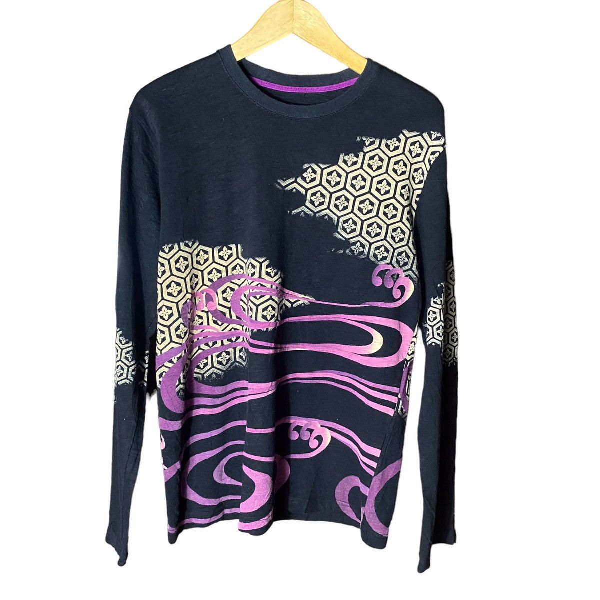 Hysteric Glamour Sukajan Moon - Kanji Traditional Longsleeve Lgb style Size US M / EU 48-50 / 2 - 1 Thumbnail