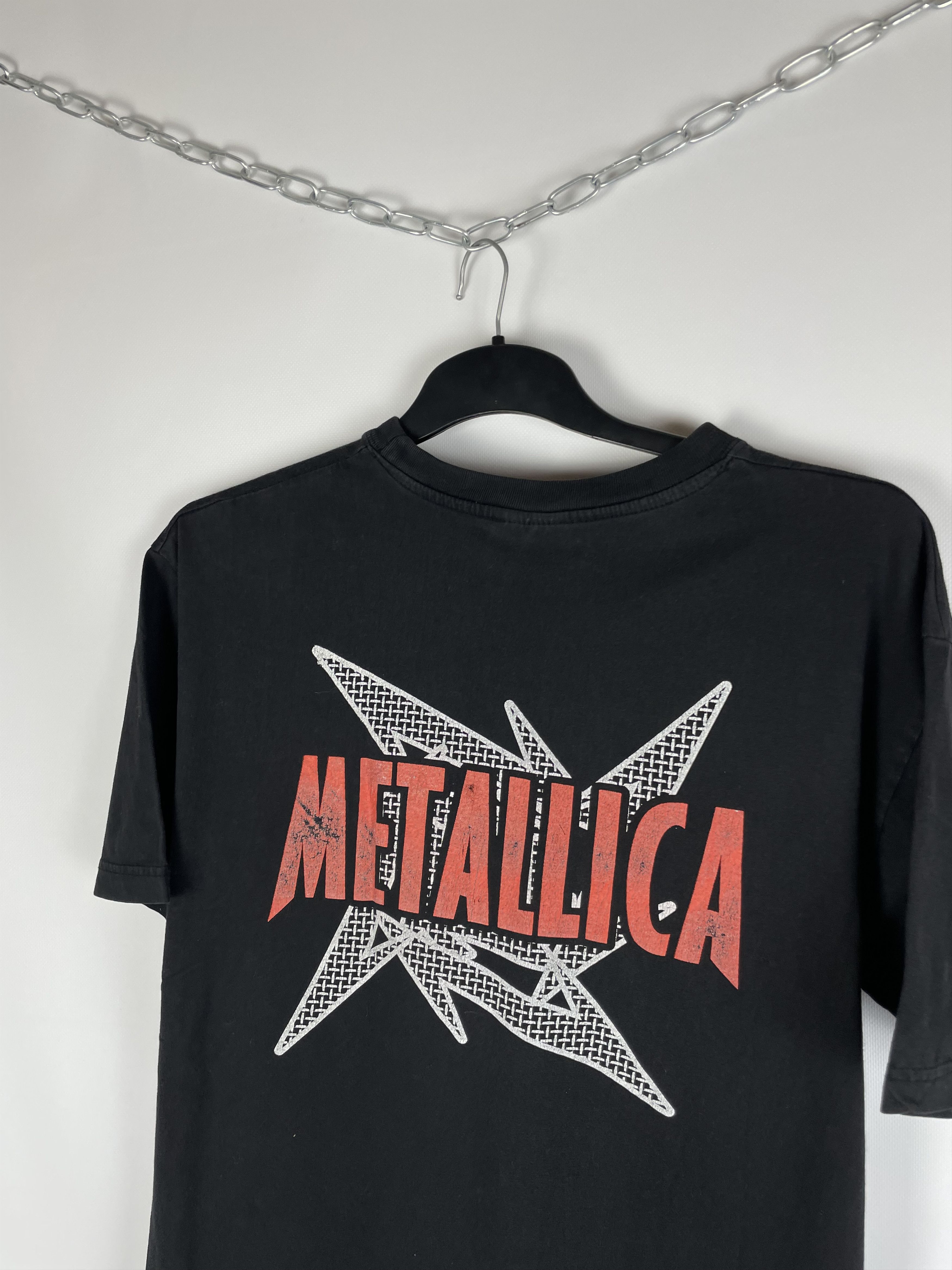 Band Tees 90s Vintage Metallica T Shirt Size US XL / EU 56 / 4 - 9 Thumbnail