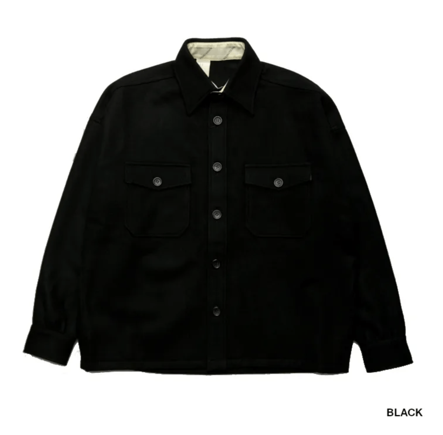 N.Hoolywood N.Hoolywood 2020 Anniversary Wool CPO Shirt Size US M / EU 48-50 / 2 - 1 Thumbnail