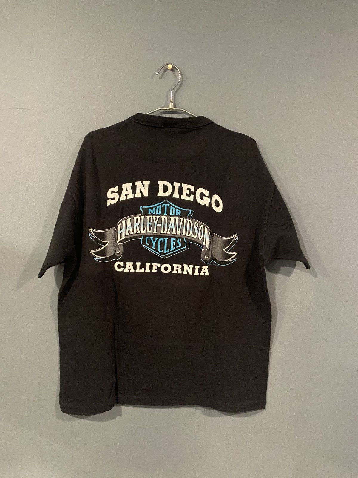 Harley Davidson Vintage 1990 Harley Davidson T Shirt Size US L / EU 52-54 / 3 - 3 Thumbnail