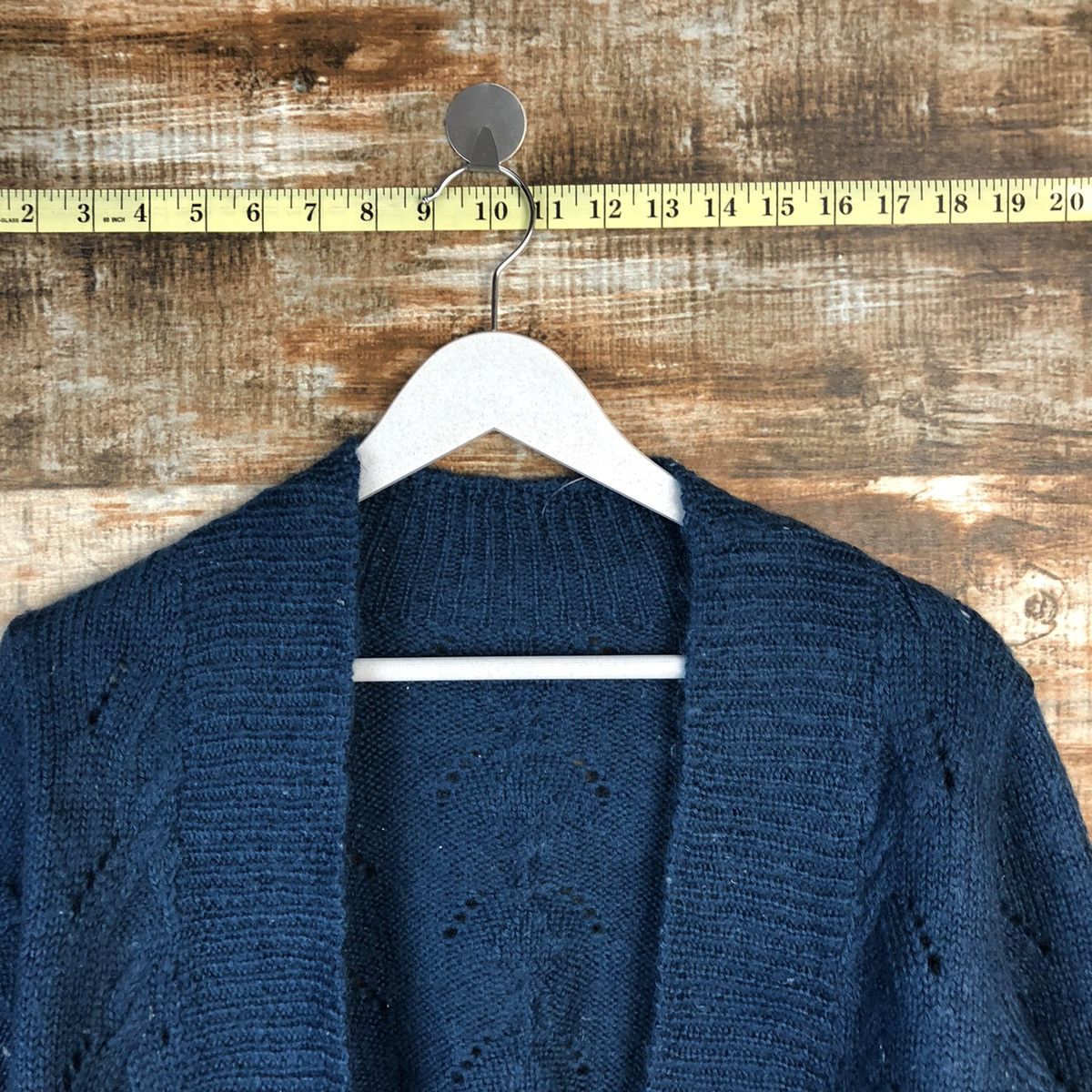 Japanese Brand Japanese Brand Blue Cardigan Knitwear #A1597 Size US M / EU 48-50 / 2 - 4 Thumbnail