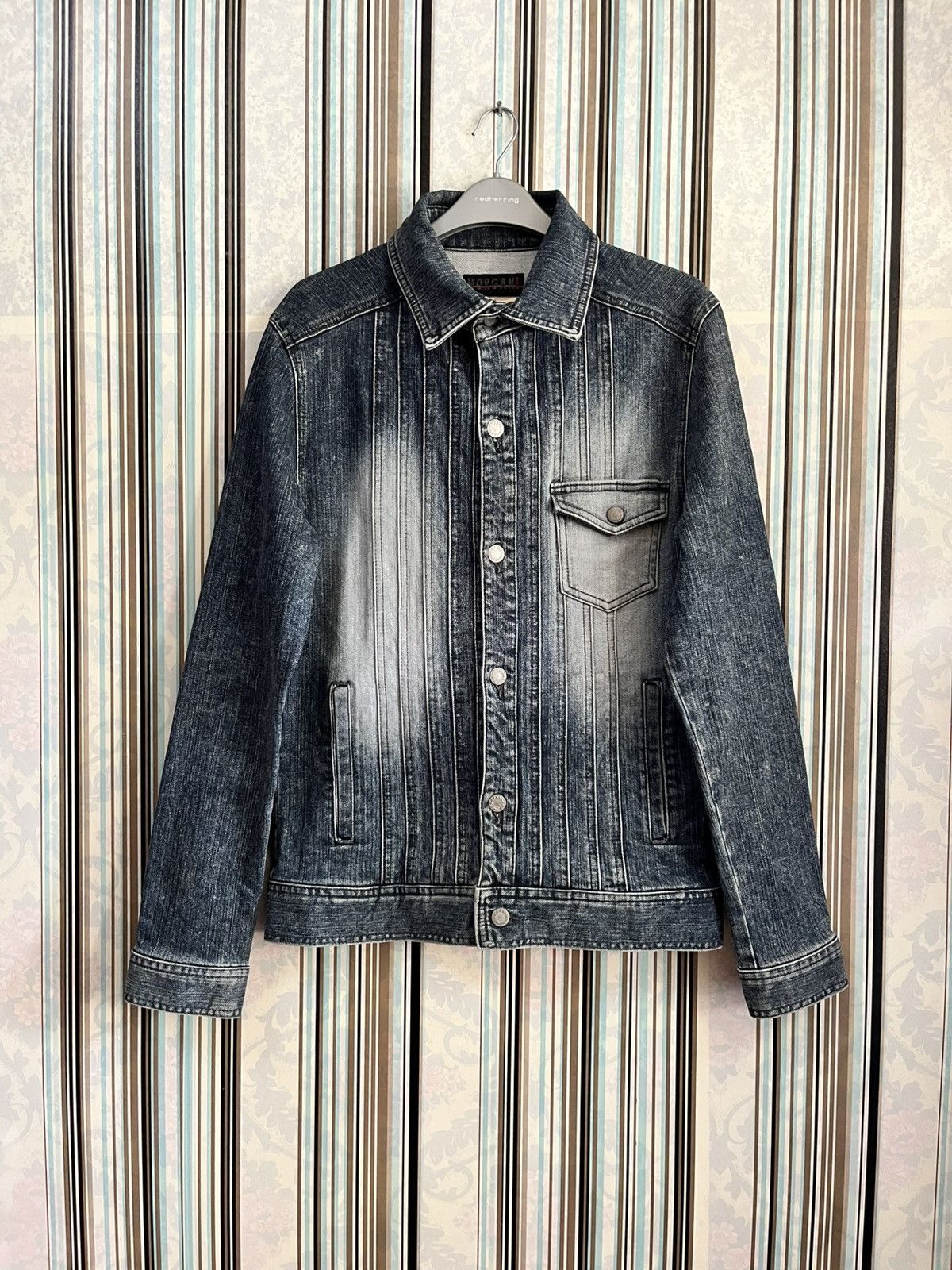 Morgan Homme 2000s 10th annirversary elastic denim #H1 Size US L / EU 52-54 / 3 - 2 Thumbnail