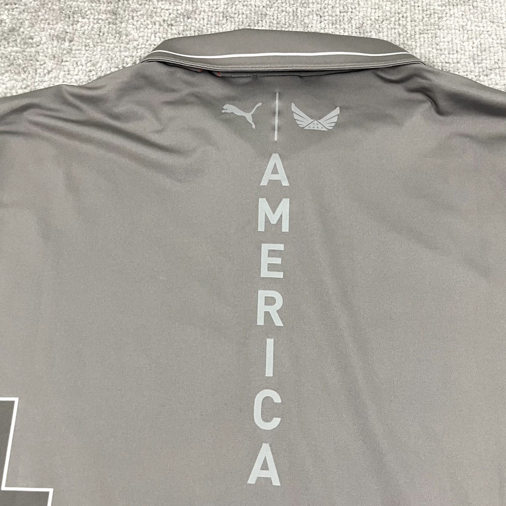 Puma Puma Polo Shirt Mens XL Gray Volition America USA Flag Golf Sport Polo Shirt Mens XL Gray Volition America USA Flag Golf Sport Size US XL / EU 56 / 4 - 3 Thumbnail