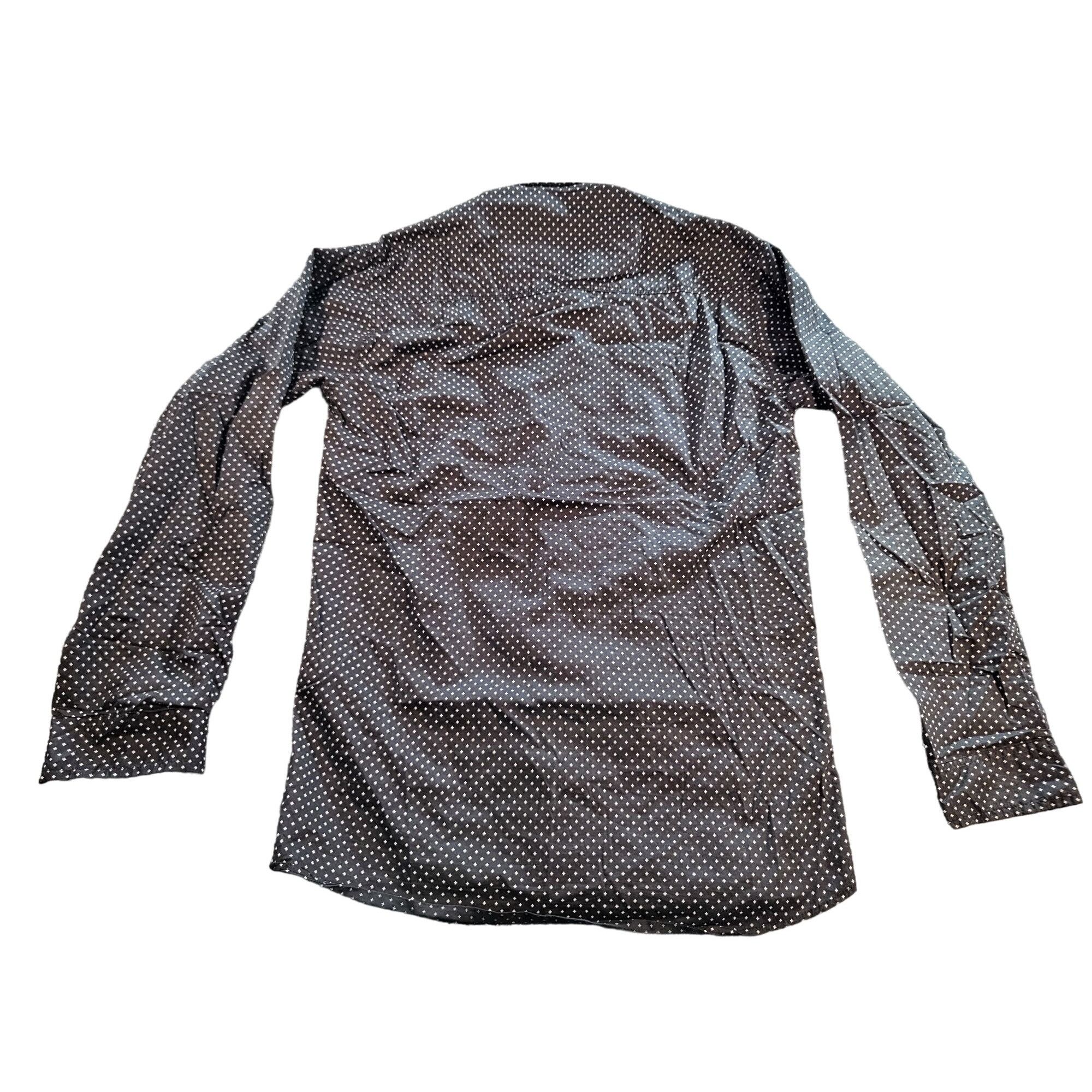 Massimo Dutti Massimo Dutti Button Up Shirt Men Sz M Geographic Print Blac Size US M / EU 48-50 / 2 - 8 Thumbnail