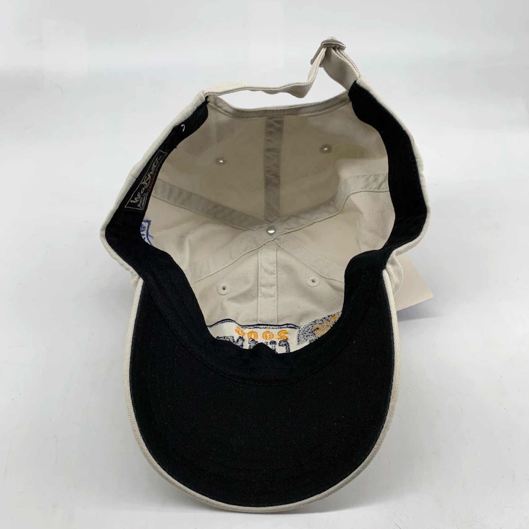 Vintage Head Shots By KC Men's Beige 2006 Champion Adjustable Baseball Cap NWT Size ONE SIZE - 6 Thumbnail