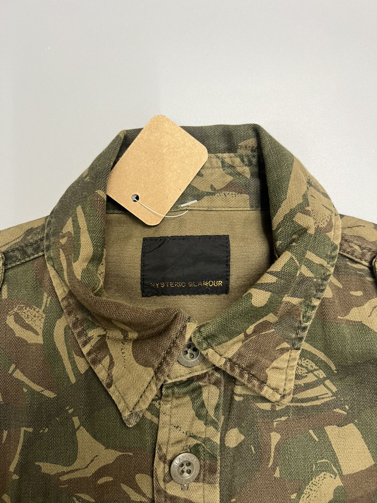 Hysteric Glamour Vintage Hysteric Glamour 'Skull Camouflage' Button UP Size US S / EU 44-46 / 1 - 3 Thumbnail