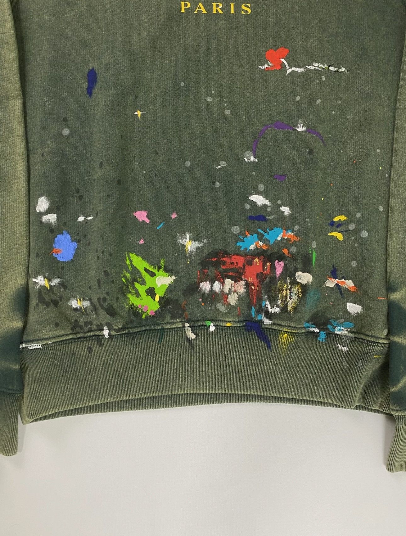 Gallery Dept. × Lanvin *Rare* Lanvin x Gallery Dept Green Hoodie Size US XL / EU 56 / 4 - 5 Thumbnail