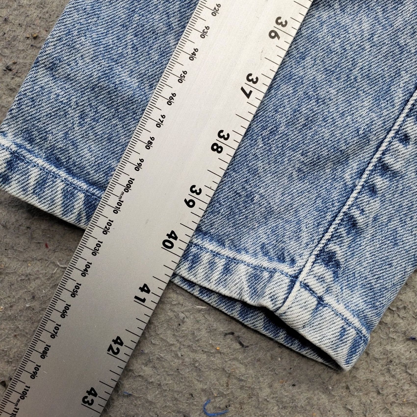 Vintage Social Tourist Straight Jeans Women 1R Blue Denim Stretch 5-Pocket Inseam 29.5" Vintage No Size 25" / US 0 / IT 36 - 5 Thumbnail