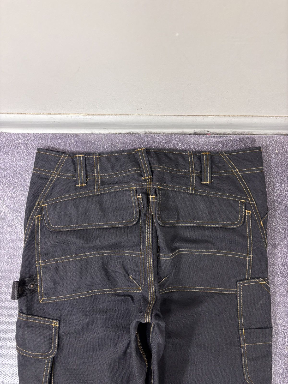 Other Mascot Men’s Black Work Utility Cargo Pants Size US 32 / EU 48 - 20 Thumbnail