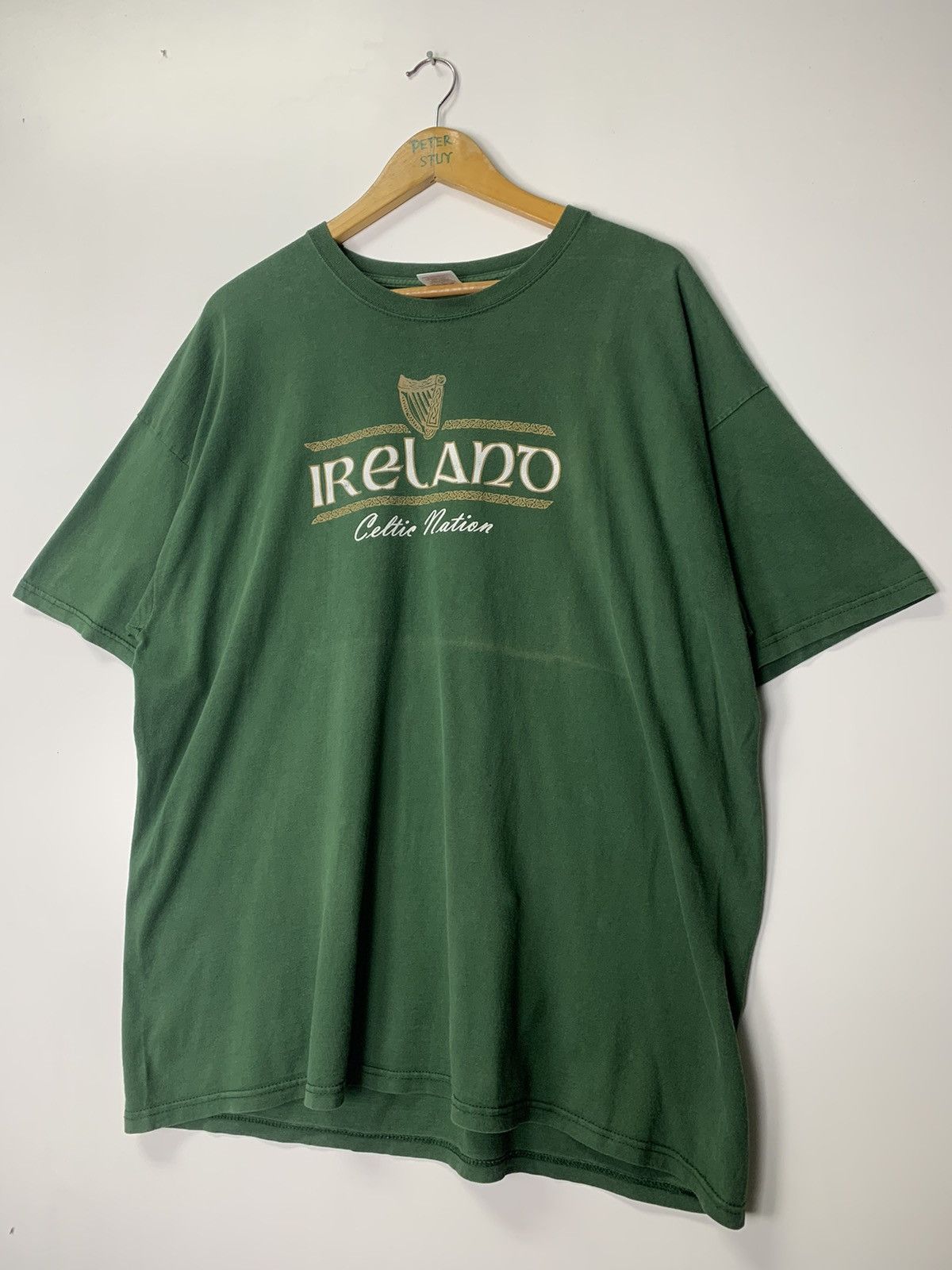 Fruit Of The Loom × Vintage Vintage Ireland t-shirt Size US XXL / EU 58 / 5 - 6 Thumbnail