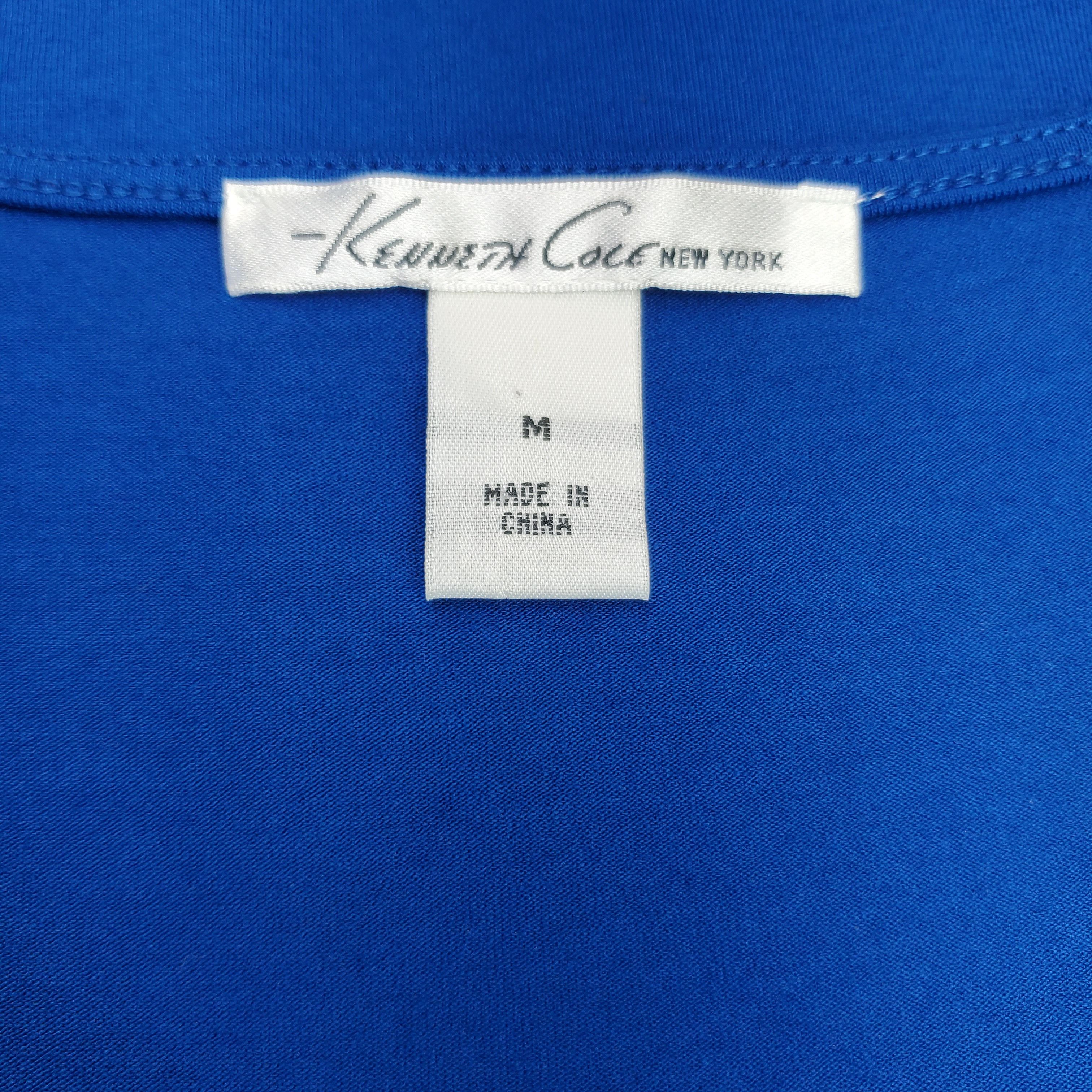 Kenneth Cole Kenneth Cole Size M Cami Tank Top Blouse Strap Detail Blue Size M / US 6-8 / IT 42-44 - 7 Thumbnail