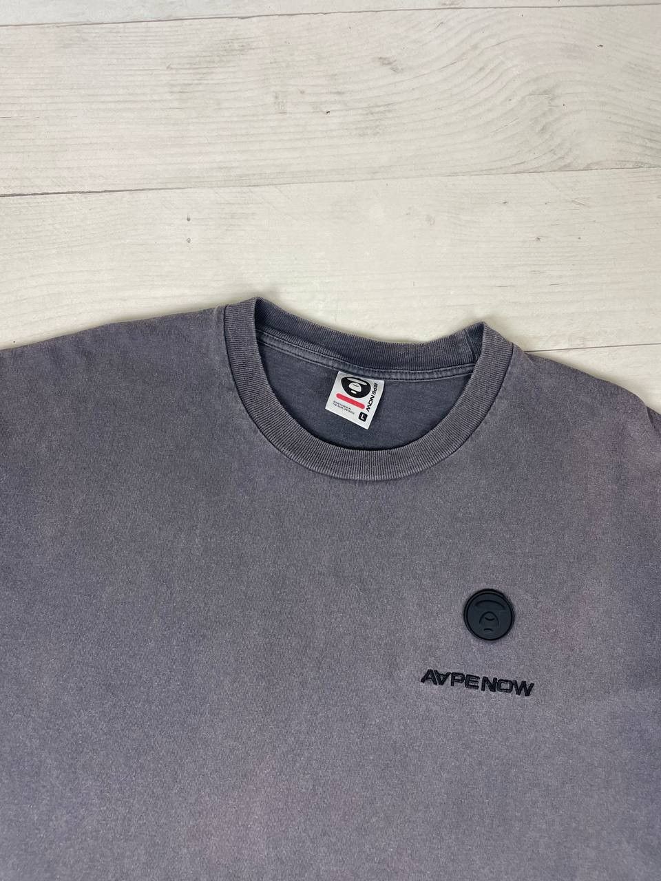 Aape Aape By A Bathing Ape T Shirt Faded Distrissed Y2K Size US L / EU 52-54 / 3 - 2 Thumbnail