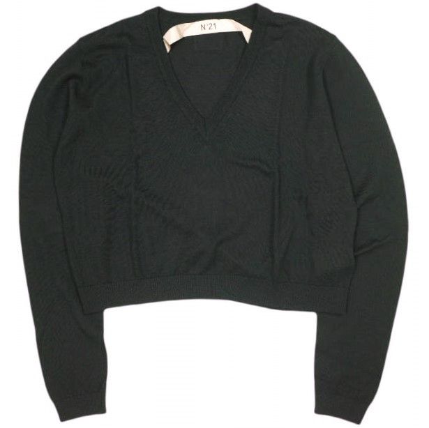 Other Other N°21 A2 MAGLIA PULLOVER Merino Wool Pullover Others Tops 23S-A030-9000 DUTY FREE for USA Size ONE SIZE - 1 Thumbnail