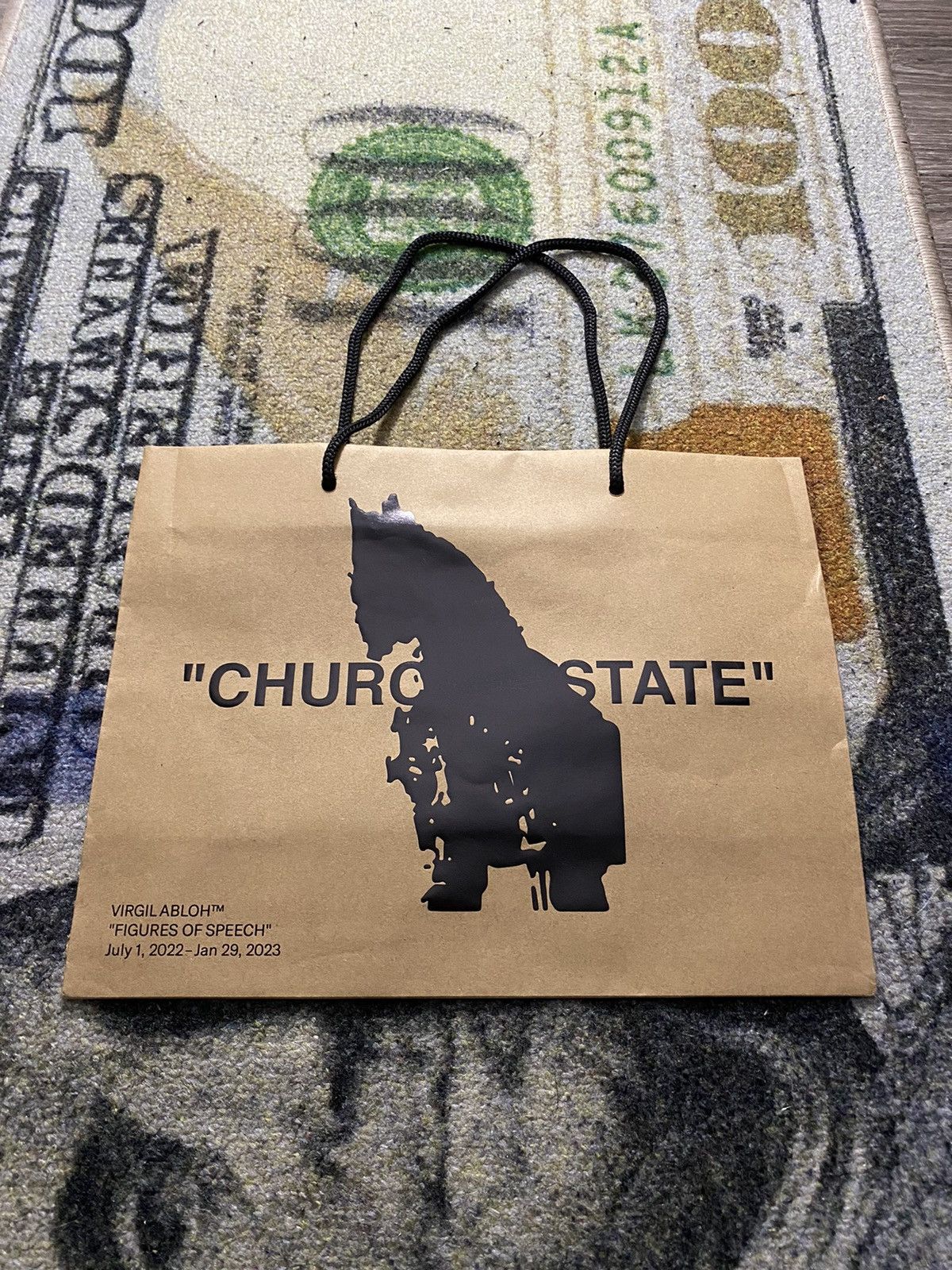 Virgil Abloh Virgil Abloh x Brooklyn Museum Shopping Bag Size ONE SIZE - 1 Thumbnail