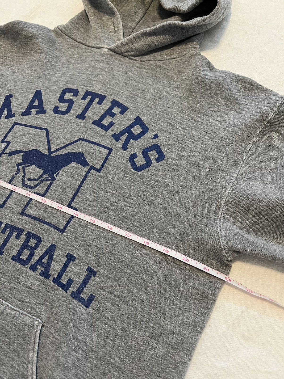 Russell Athletic Master’s Basketball vtg hoodie (made in USA) Size US L / EU 52-54 / 3 - 6 Thumbnail