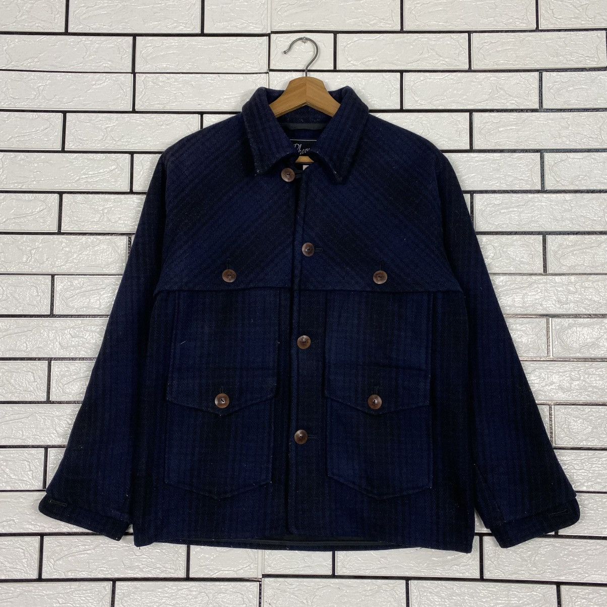 Pherrow's 🔥VINTAGE WOOL MACKINAW JACKET TARTAN DESIGN PHERROW’S Size US S / EU 44-46 / 1 - 1 Thumbnail