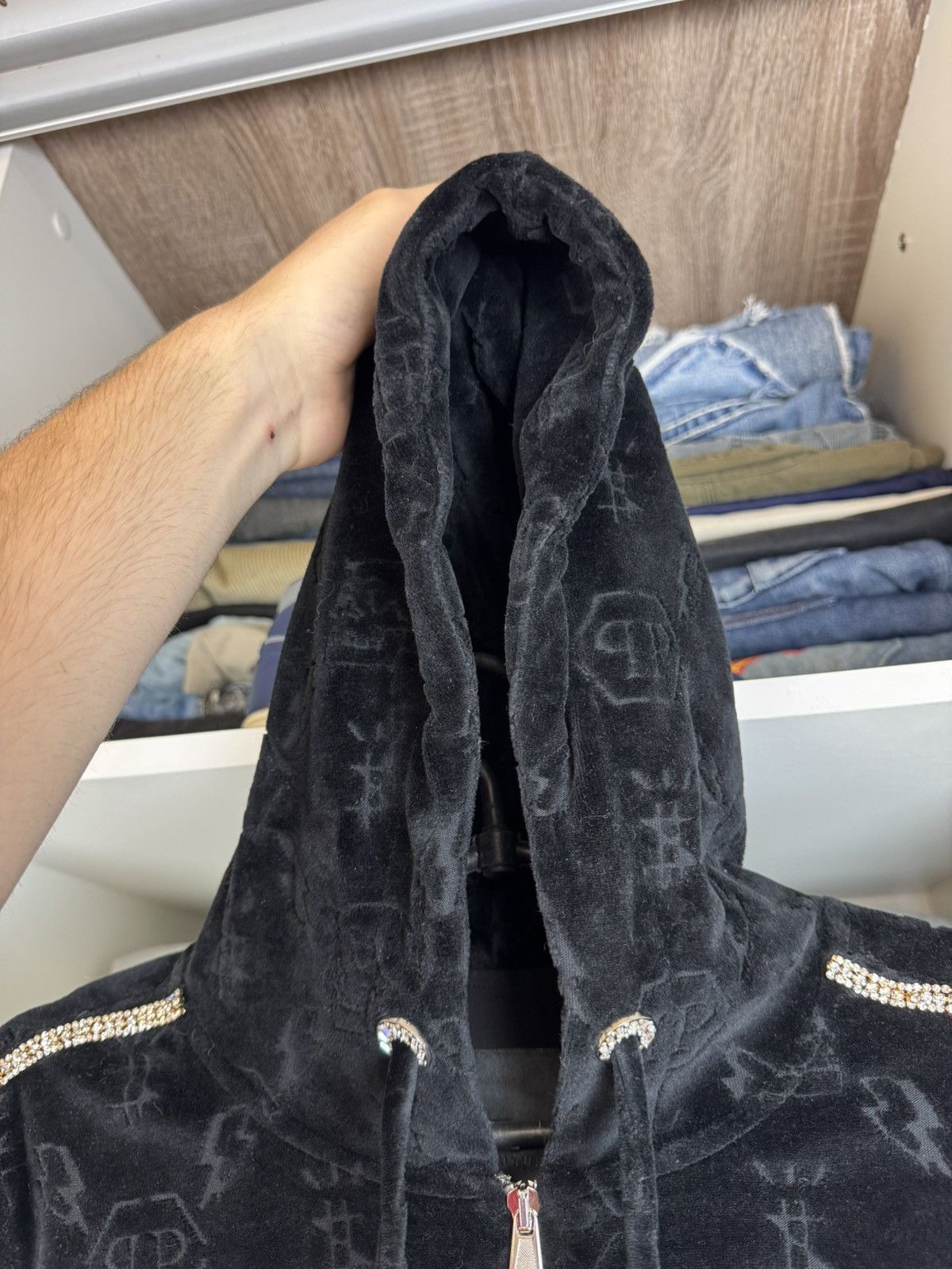 Philipp Plein Philipp Plein Women's Monogram Jogging Jacket Size S / US 4 / IT 40 - 3 Thumbnail